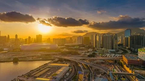 Aug 10 2025 Construction progress at Trunk Road T2 site Stock Photos