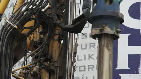 Auger Stock Footage 12343661