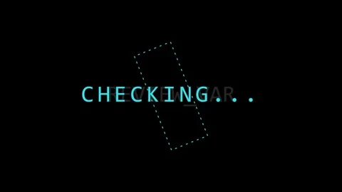 Augmented Reality (AR) Checking Futuristic Digital Interface Animation. Mod.. Vídeo Stock 330280063