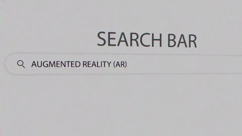 Augmented Reality (AR) Stock Footage 296478968