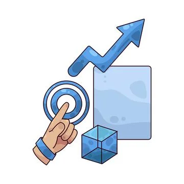 Augmented Reality illustration Stock Illustration