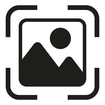 Augmented reality scan control icon simple vector. Game digital 库存插图