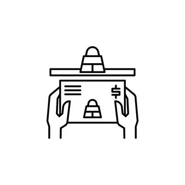Augmented reality, technology, shopping icon. Element of new technology icon on Stock Illustration