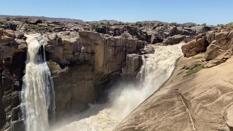 Augrabies Waterfall Stock-Footage 332408786