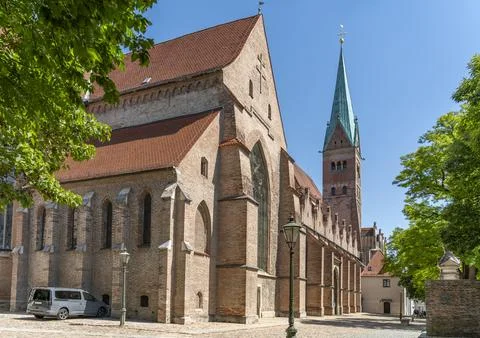 Augsburg Cathedral 写真素材