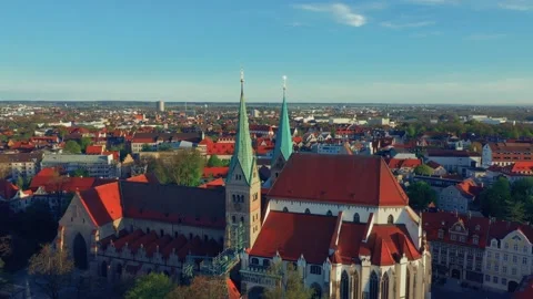 Augsburger Dom Stock Footage 195297535