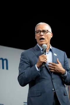 AUGUST 10 2019: DES MOINES IOWA-POLITICIANS SPEAK AT GUN SAFETY FORUM Stock Photos