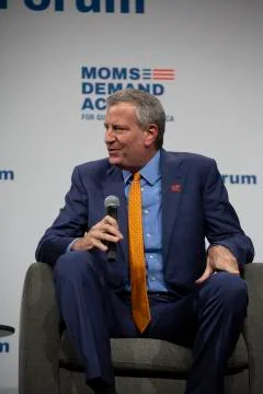 AUGUST 10 2019: DES MOINES IOWA-POLITICIANS SPEAK AT GUN SAFETY FORUM Stock Photos