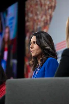 AUGUST 10 2019: DES MOINES IOWA-POLITICIANS SPEAK AT GUN SAFETY FORUM Stock Photos