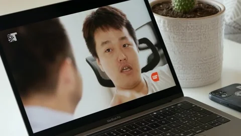 AUGUST 19, 2022: Do Kwon, TerraUSD and Luna Cryptocurrencies Founder, Interview Stock Footage 233449347