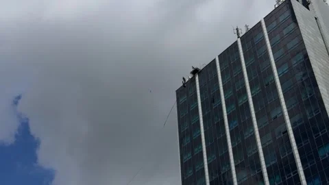 August 2, 2025 - jumping from heights in Sosnowiec - Poland Stock Footage 314283397