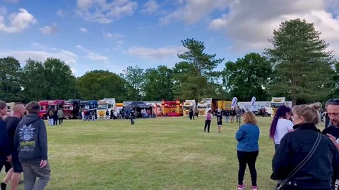 August 23, 2025 Bockhorn, Lower Saxony, Germany A video at a truck show wit.. Stock Footage 315745410