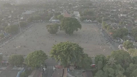 August 27, 2023, Yogyakarta, South Central Park in Yogyakarta Vidéo 275304953