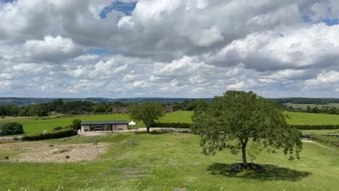 August 9, 2025 - Alise-Sainte-Reine, France - Ancient Alesia Roman ruins Stock Footage 338054564