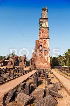Augustine ruins Stock Photos
