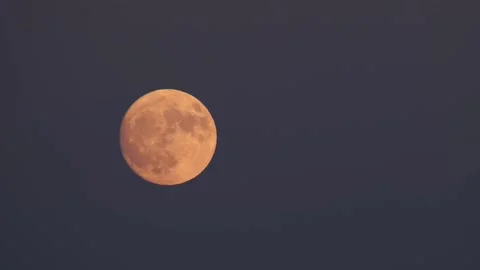 August's first supermoon lights up Madrid Sky, Madrid, ES - 01 Aug 2023 Stock Footage 247111553