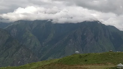 Auli mountain Stock Footage 134624334