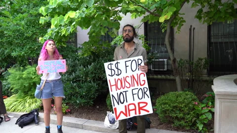 AUMF protest Stock Footage 157797213