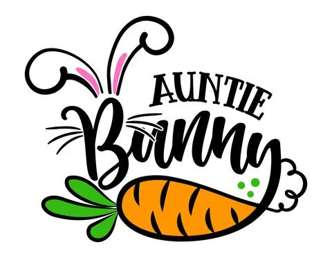 Auntie Bunny Stock Illustration