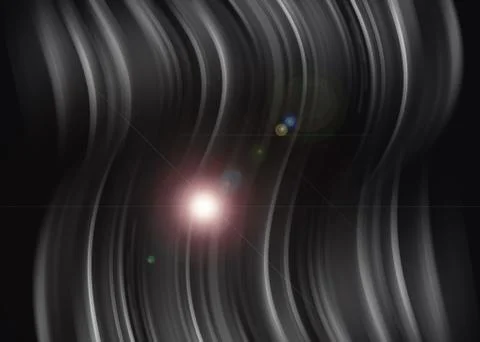 Aura light abstract background Illustration