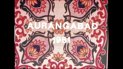 Aurangabad 1981 Title Frame Stock Footage 277976332