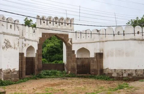Aurangabad Old Gate Structure Stock Photos