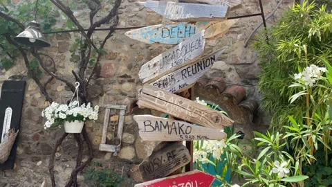 Auribeau 9 Stock Footage 197476934