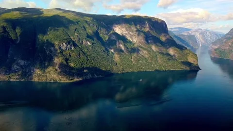 Aurlandsfjord Stock Footage 239551819