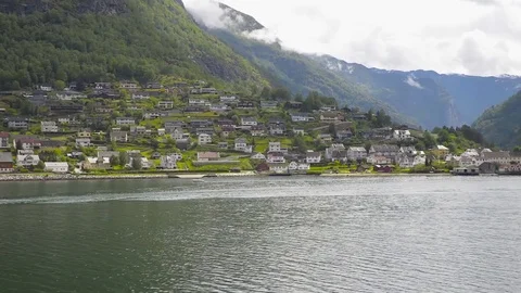 Aurlandskoen Stock Footage 76816002