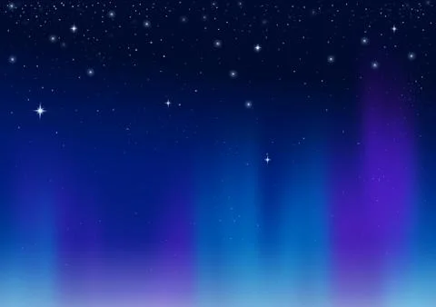 Aurora abstract background Stock Photos