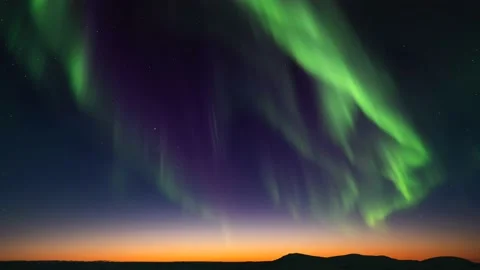 Aurora, Alaska, USA Vidéo 239968825