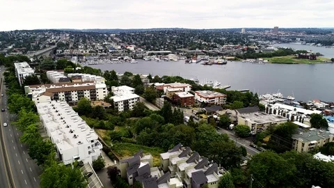 Aurora Ave, Seattle Stock Footage 93680246