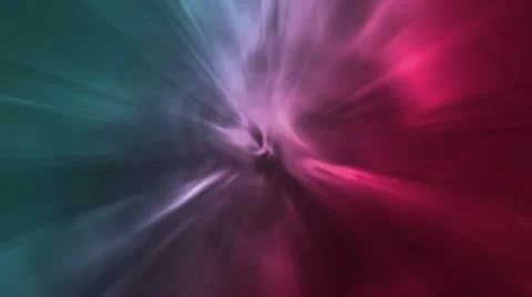 Aurora Blue Red Stock Footage 12605914