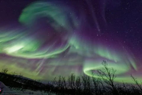 Aurora Borealis 001 Stock Photos