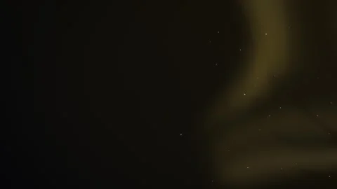 Aurora borealis abstract on dark sky. 2d animation Stock Footage 342921610