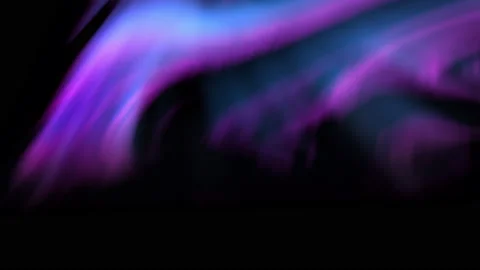 Aurora Borealis Animation Loop Purple Northern Lights Stock Footage 147640288