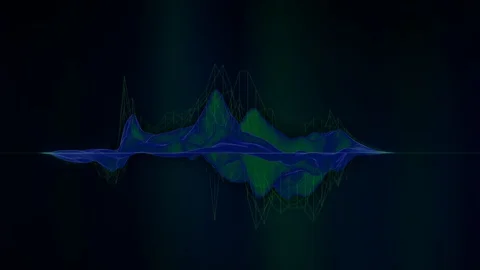 Aurora borealis chart Stock Footage 129474117