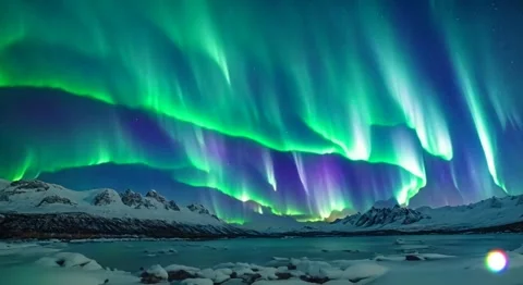 Aurora Borealis Expedition Stock Footage 255623919