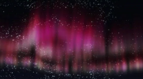 Aurora borealis Video stock 770099