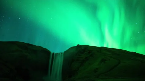 Aurora Borealis Stock-Footage 68955011
