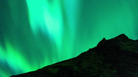 Aurora Borealis Stock Footage 68957770
