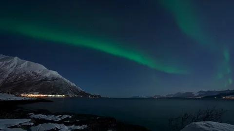 Aurora Borealis Stock Footage 120146815
