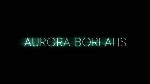 Aurora Borealis Stock Footage 166447419