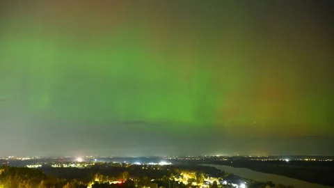 Aurora borealis. Stock Footage 296017440