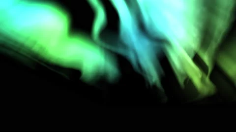 Aurora Borealis Green Background Loop 2 Northern Lights Stock Footage 152805019