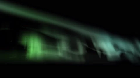 Aurora Borealis Green Background Loop 3 Northern Lights Stock Footage 172505741