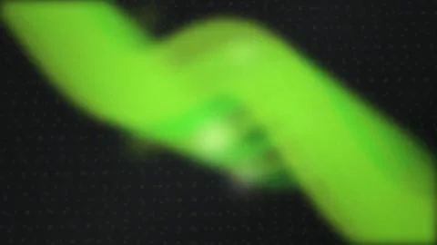 Aurora borealis green light wave seamless loop motion background Stock Footage 344632960