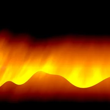 Aurora Borealis Stock Illustration