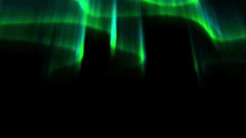 Aurora borealis lights on a sky overlay background 4K resolution video Stock Footage 255489230