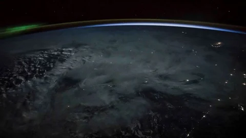 Aurora Borealis (Noise is visible) Stock Footage 125720495